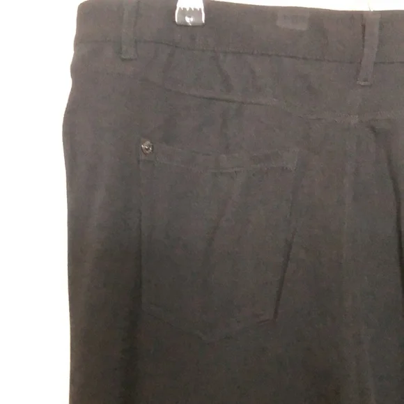 Apt 9 Black knit pants, size 14 , NWT jean cut - Picture 3 of 5